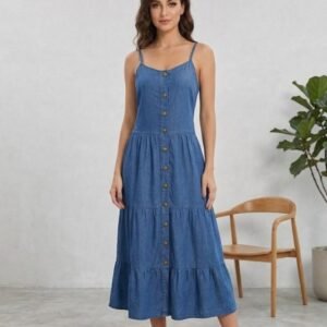 Denim Frock 1