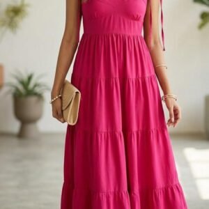 Long Frock Pink