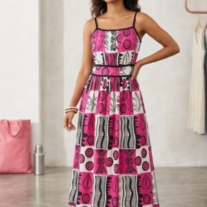 Long Frock Pink 2