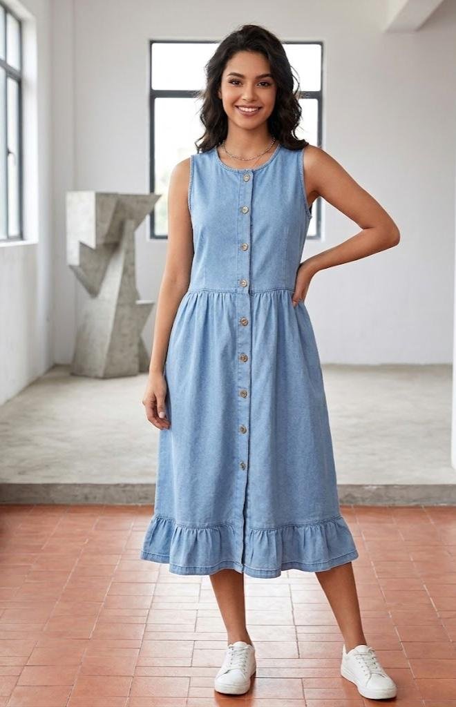 denim frock 3
