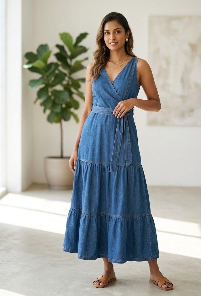 denim frock 4