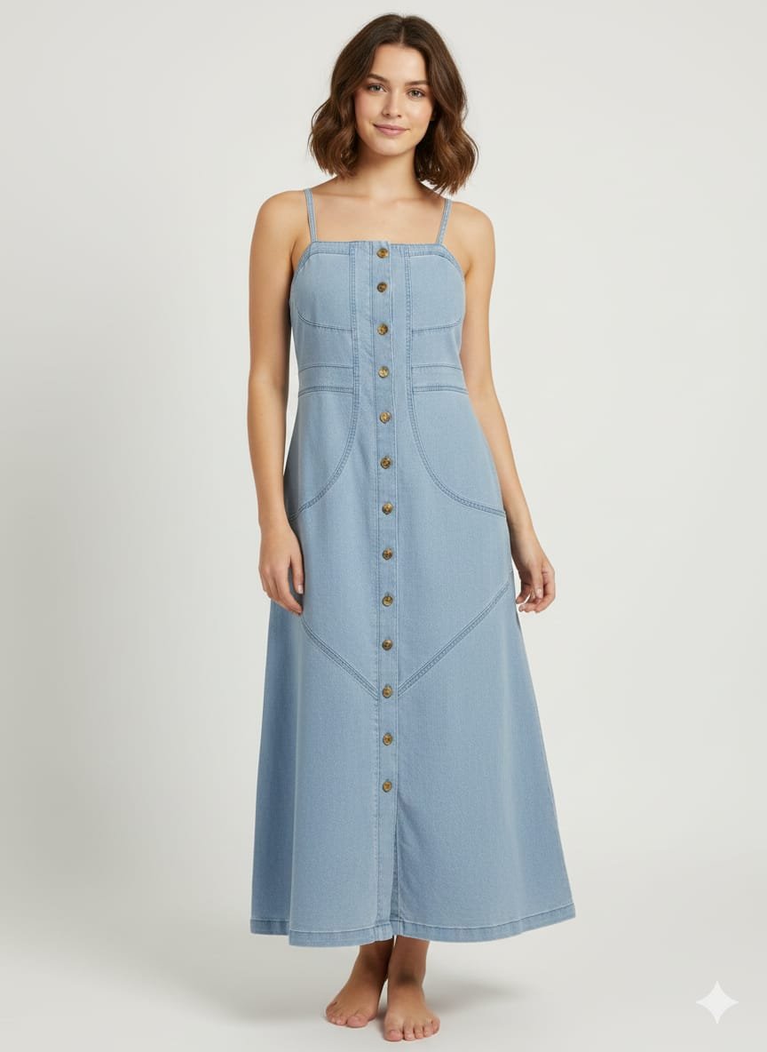 denim frock 5