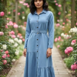 denim frock 6