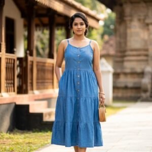 DENIM DRESS