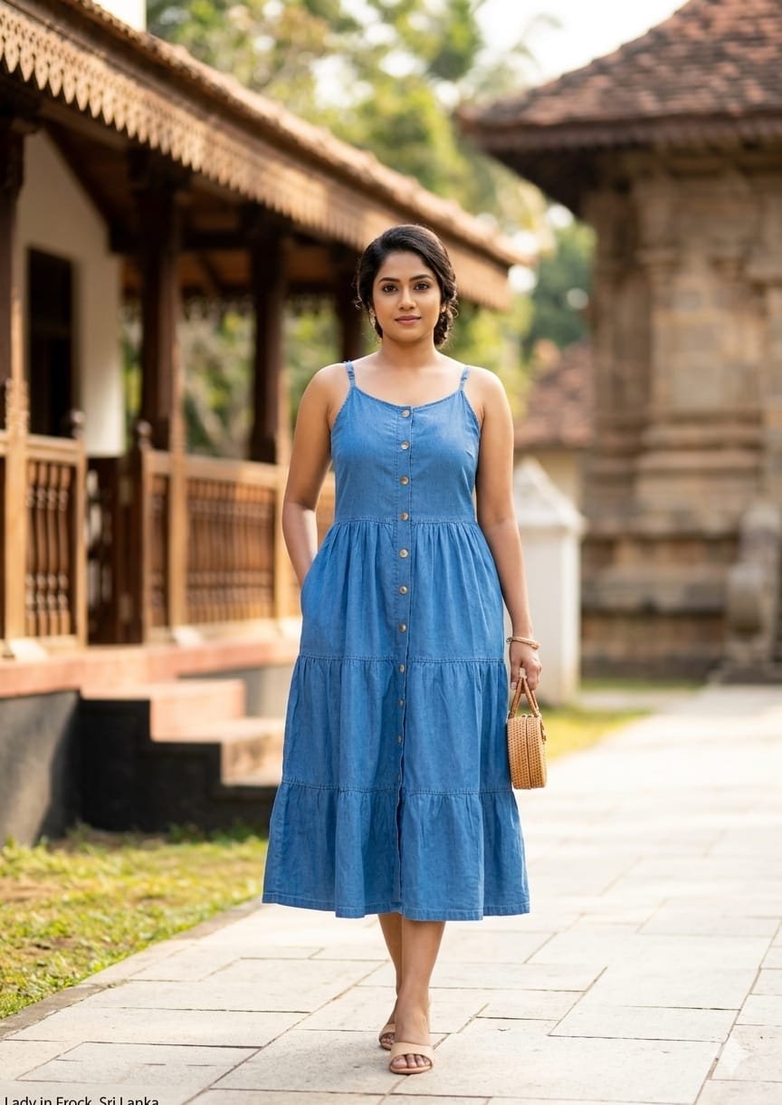 DENIM DRESS