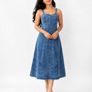 DENIM FROCK
