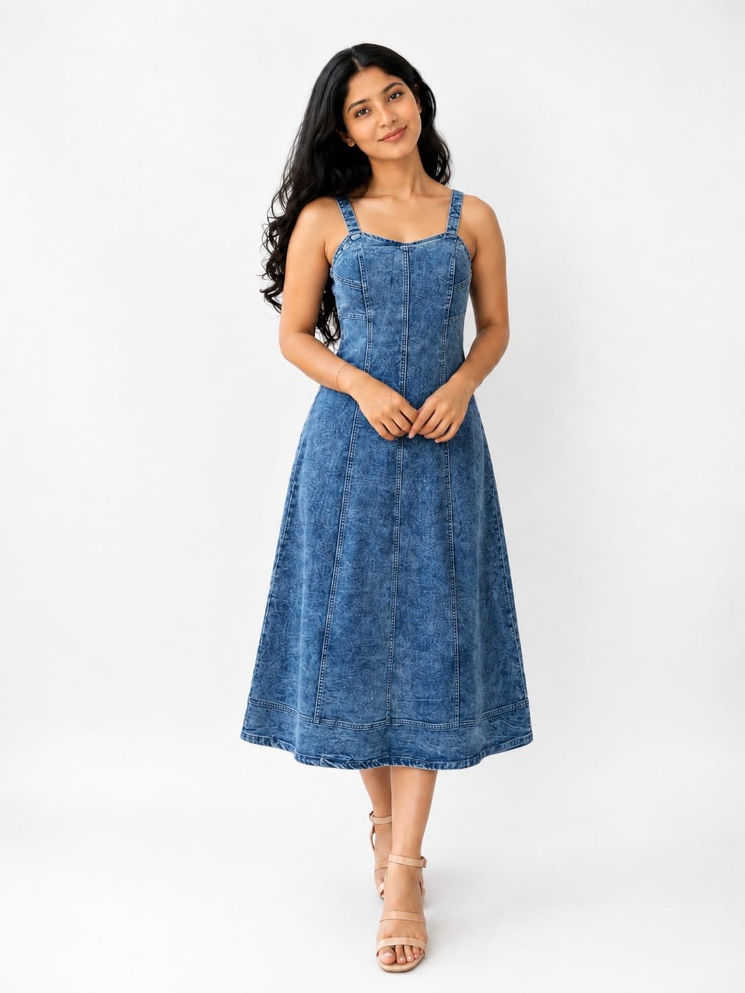 DENIM FROCK